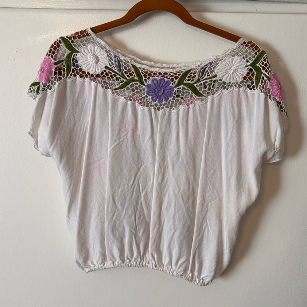 Vinatge Embroidered Top